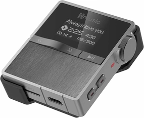 Hmusic P68 HiFi MP3 Player with Clip, Lossless DSD High Resolution Music Player Bluetooth, Portable Hi-Res Audio Player with 16GB Memory Card, Support up to 128GB HiFi Music Player for Sport, Running hi-res portable player,digital audio player,DAP lossless