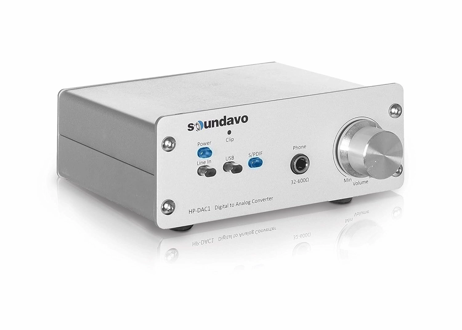HP-DAC1 Digital to Analog Converter/Headphone Preamp DAC with S/PDIF, Line, USB Input for PC/Laptop balanced output player,audiophile player,hi-res digital player,