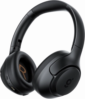 HS1 Hybrid Active Noise Cancelling Headphones, Wireless Bluetooth Headphones with Built-in Microphone, Foldable Deep Bass Over Ear Headphone, 60H Playtime Headset for Travel, Work, Gym reference headphones,neutral sound headphones,monitor headphones,