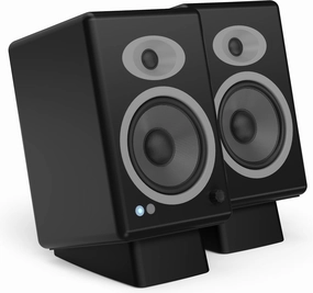 HumanCentric Desktop Speaker Stands Wedge for Medium Speakers, Anti Vibration Silicone Angled Riser for Computer, Bookshelf, and Studio, Compatible with A5 , HD4, HD6, P4, HDP6 and More speaker stands,monitor stands,floor speaker holders,