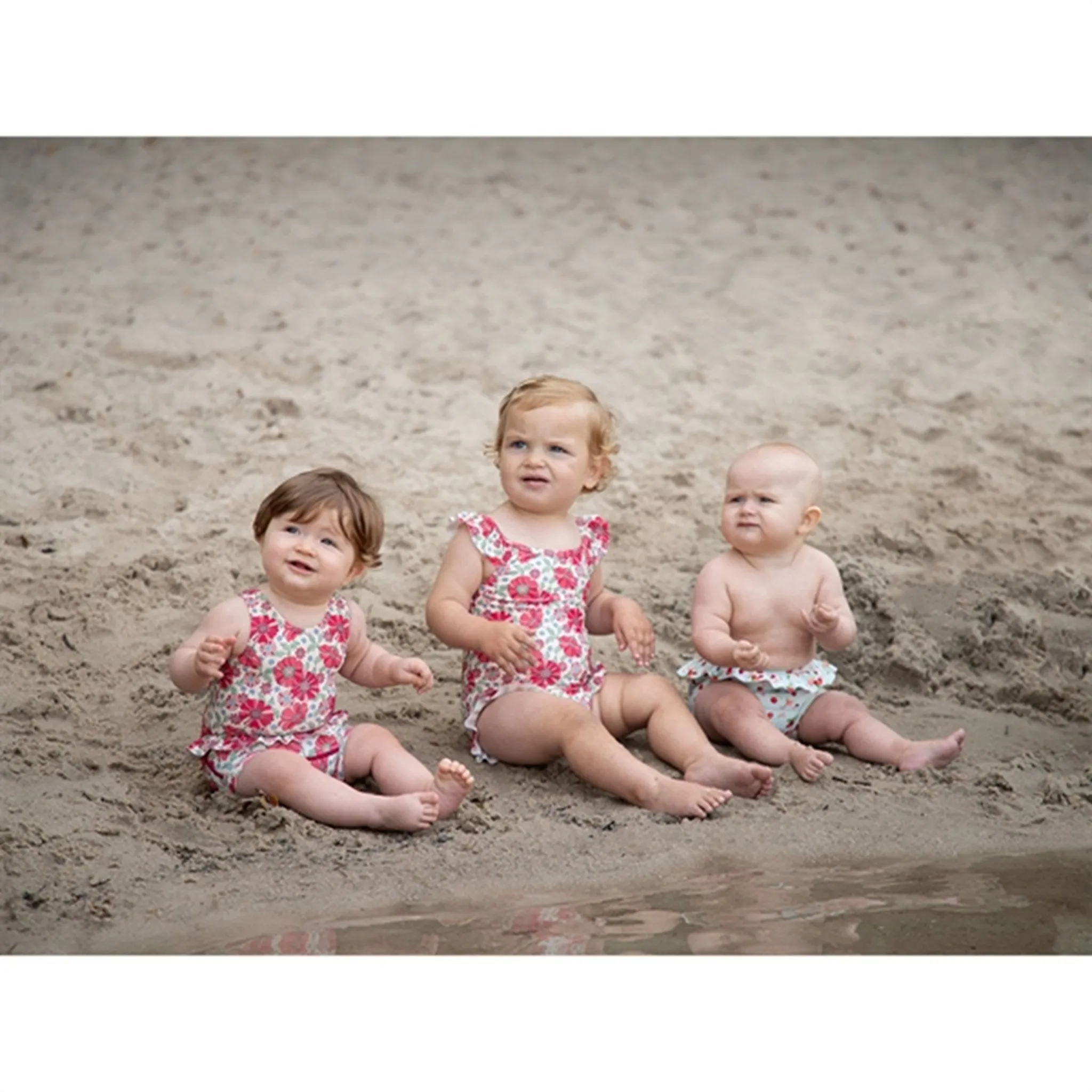 Hust & Claire Soft Pink Maddie Diaper Swimsuit