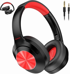 Hybrid Active Noise Cancelling Headphones - 2024 Upgraded Wireless Over Ear Bluetooth Headphones,100H Playtime,Hi-Res Audio,Deep Bass Noise Cancelling,Comfortable Ear Cup for Travel/Home/Office noise cancelling headphones,ANC headphones,travel headphones,