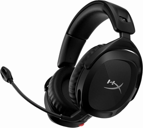 HyperX Cloud Stinger 2 - Wireless Gaming Headset  Compatible with PC. Noise-cancelling Swivel-to-mute Microphone, Comfortable Memory Foam, UP to 20 hours of battery life,Black over-ear headphones,closed back headphones,wireless studio cans,