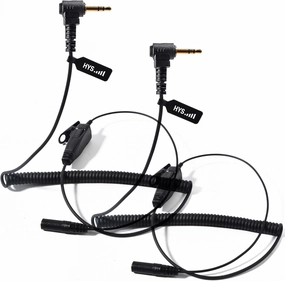 HYS MT352R T478 Series T100 FRS/GMRS radios Earpiece with PTT to 3.5mm Audio Adapter, 1 Pin to 3.5mm RF Adapter for Motorola MD200TPR MH230R MR350R MS350R MT350R MG160A MH230TPR Walkie Talkie reference headphones,neutral sound headphones,monitor headphones