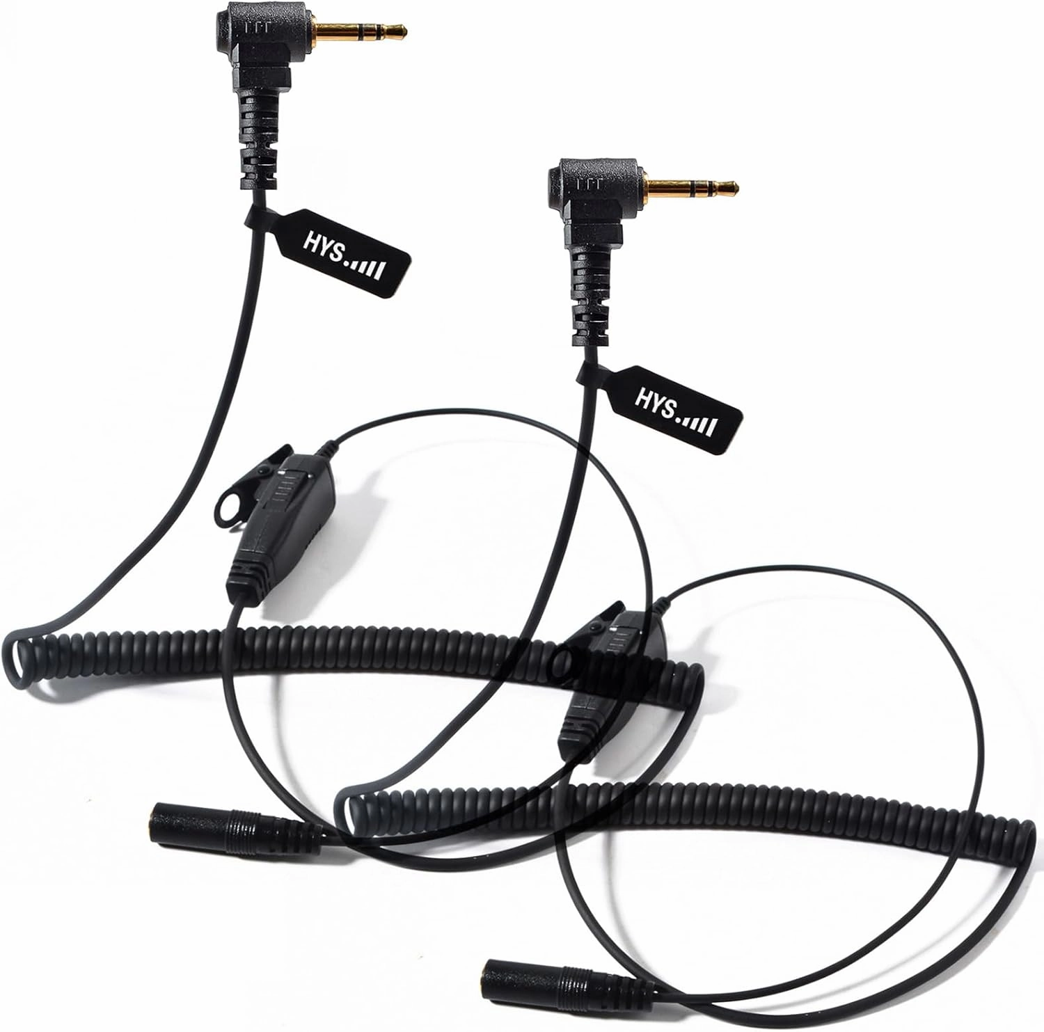 HYS MT352R T478 Series T100 FRS/GMRS radios Earpiece with PTT to 3.5mm Audio Adapter, 1 Pin to 3.5mm RF Adapter for Motorola MD200TPR MH230R MR350R MS350R MT350R MG160A MH230TPR Walkie Talkie reference headphones,neutral sound headphones,monitor headphones