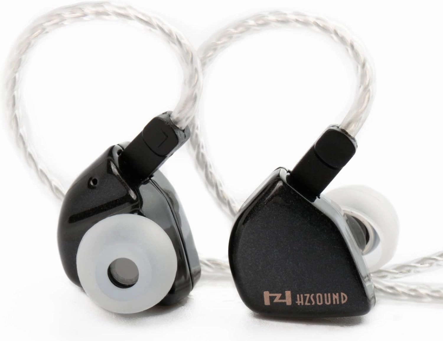 HZSOUND Heart Mirror Pro in Ear Monitor Wired Earbuds Headphones Inner IEM Earbuds, CNT Diaphragm Coil in-Ear Headphone with 2.5mm/3.5mm/4.4mm Plug Foam Eartips,Leather Case in-ear monitors,hi-fi IEMs,studio earphones,