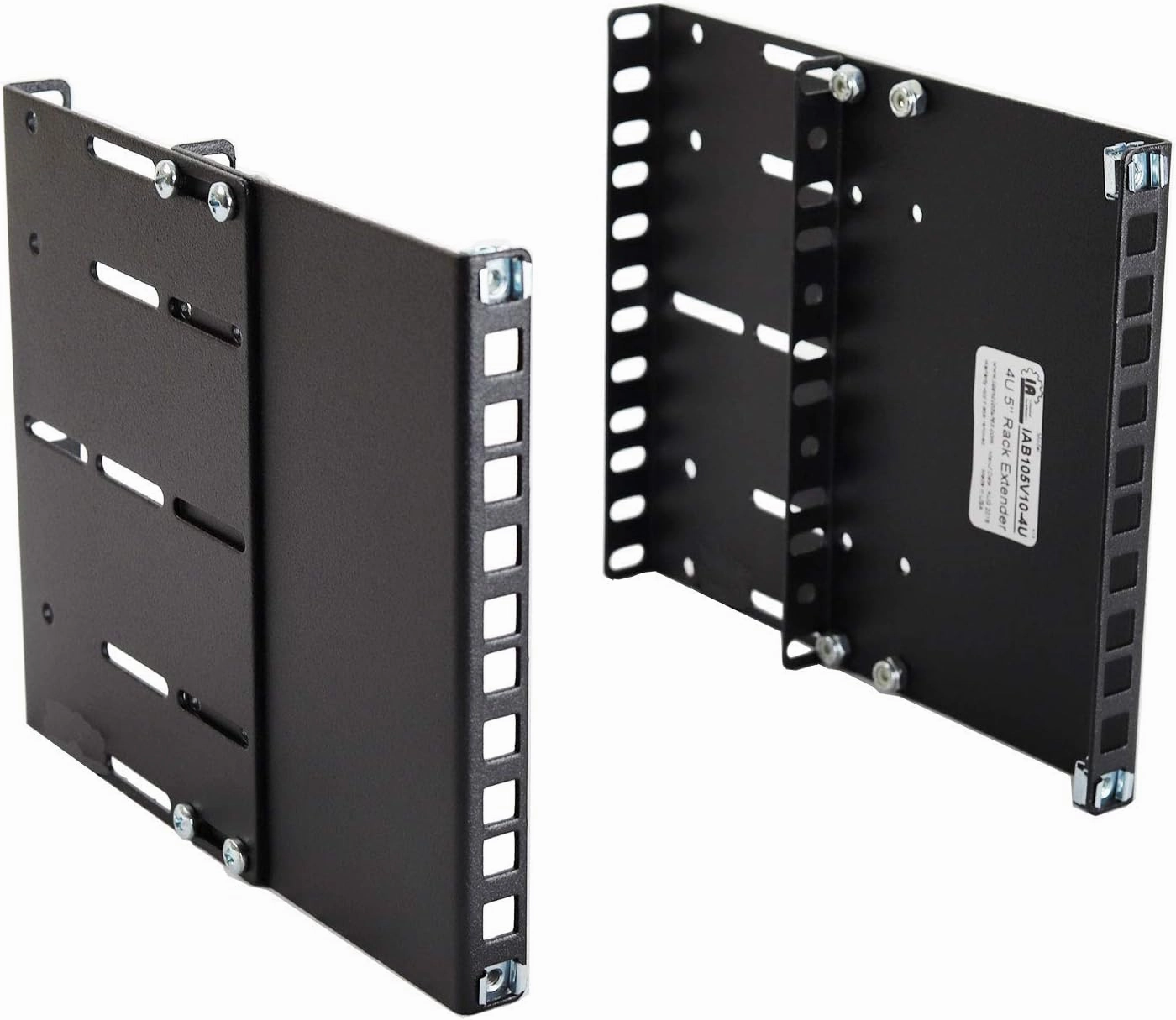 IAB109V10-4U 4U 5 inch to 9.5 inch Adjustable Rack Extender for Industrial Standard 19 inch 2 Post or 4 Post Rack Cabinet. music server,hi-fi media server,digital audio storage,
