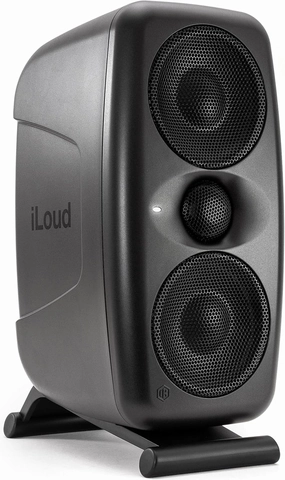 IK Multimedia iLoud MTM MKII (Single Speaker) Compact Studio Monitor with Built-in ARC Room Correction, 100W RMS high-Performance Desktop Speaker, Computer Speakers and pc Speakers use and DJs studio monitors,nearfield speakers,mixing reference monitors,