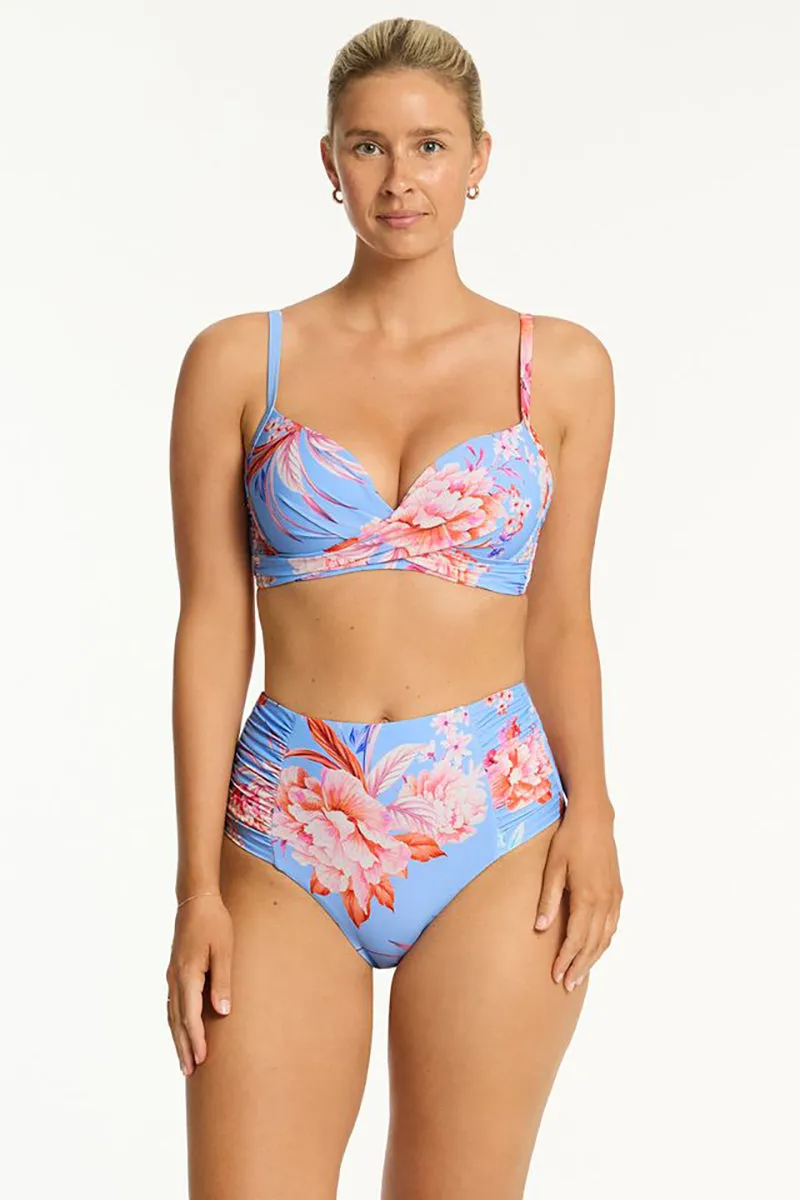 Indochine Cross Front Moulded U/W Bra Top