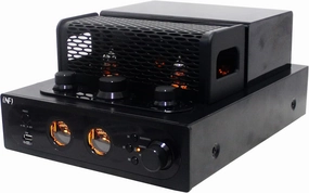 INFI Audio Hybrid Class AB Tube Amplifier 6N3 Power Amp with Bluetooth Home Audio HiFi Stereo Receiver Integrated Amp AUX Bluetooth USB Charger Optical Coaxial Sub-Out integrated amplifier,stereo receiver,hi-fi amp combo,