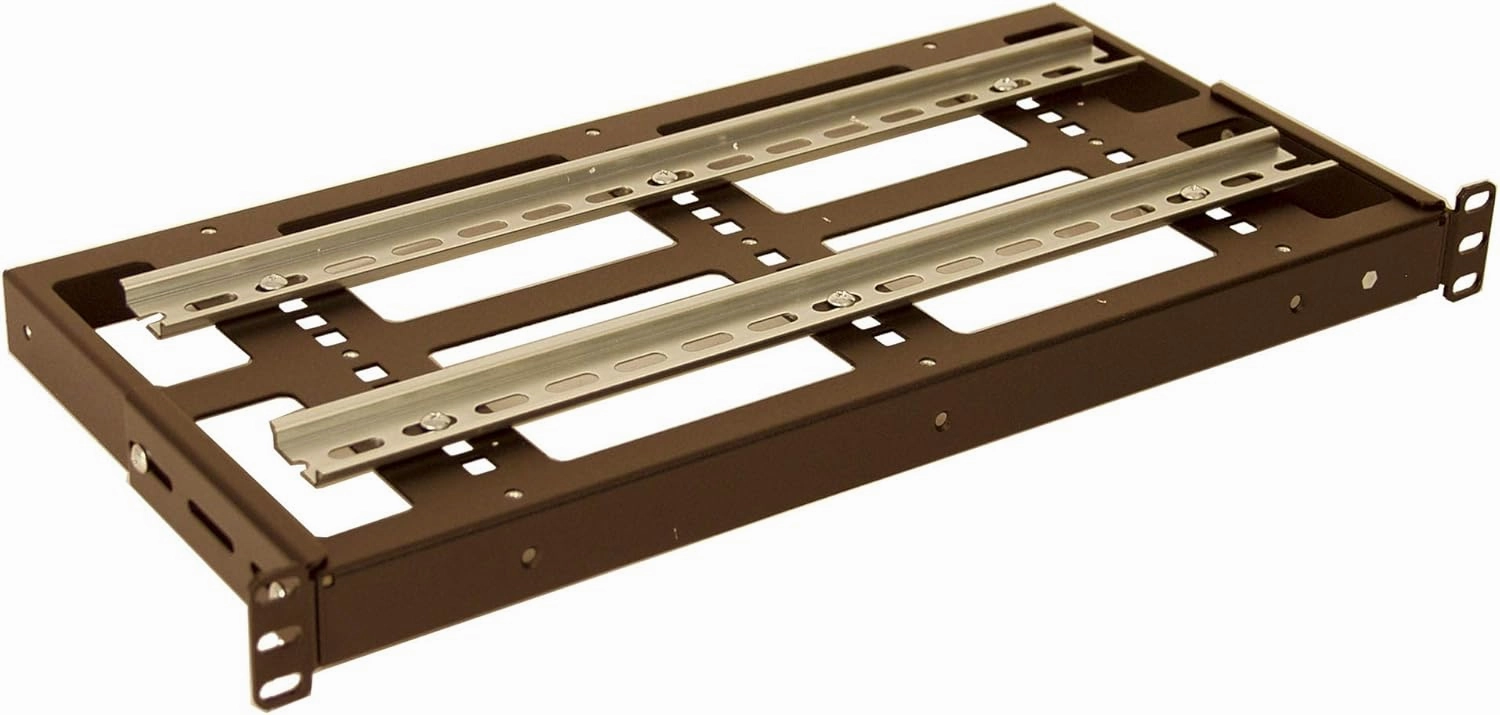 IRP201D8 1U Rackmount 8.47" Depth DIN Rail Shelf Design for Industrial Standard 19 inch Relay or 4 Post Server Rack music server,hi-fi media server,digital audio storage,
