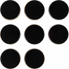 Isolate It: Sorbothane Vibration Isolation Circular Disc Pad 0.25" Thick 1.5" Dia. 30 Duro with 3M PSA - 8 Pack isolation pads,speaker feet,vibration dampeners,