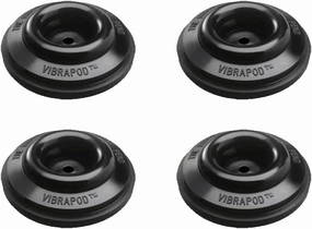 Isolator Isolation Feet - Model 2 - Set of Four isolation pads,speaker feet,vibration dampeners,