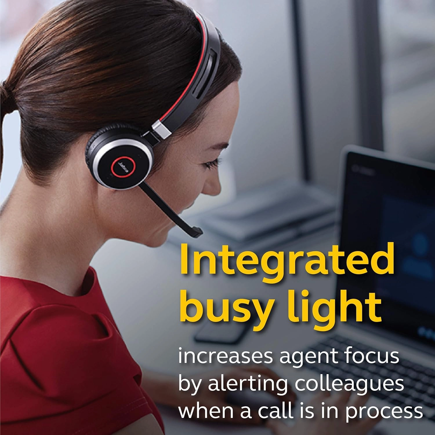 Jabra Evolve 65 MS Wireless Headset, Stereo  Includes Link 370 USB Adapter  Bluetooth Headset with Industry-Leading Wireless Performance, Advanced Noise-Cancelling Microphone, All Day Battery