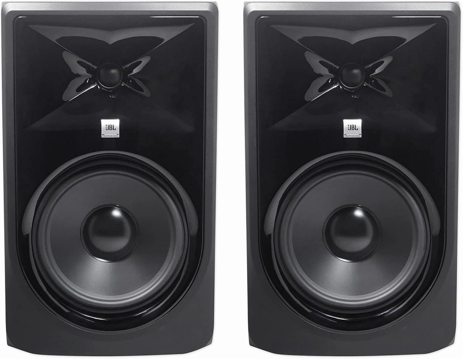 JBL 308P MkII 8" Studio Monitoring Speakers (Pair) studio monitors,nearfield speakers,mixing reference monitors,