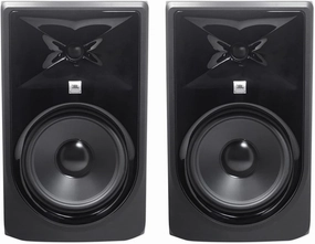 JBL 308P MkII 8" Studio Monitoring Speakers (Pair) studio monitors,nearfield speakers,mixing reference monitors,