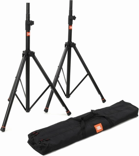 JBL Bags Standard Speaker Stand Set with Adjustable Height and Dual Diameter Pole, Includes (2) Speaker Stands and Carry Bag (JBLSPKSTMASET) speaker stands,monitor stands,floor speaker holders,