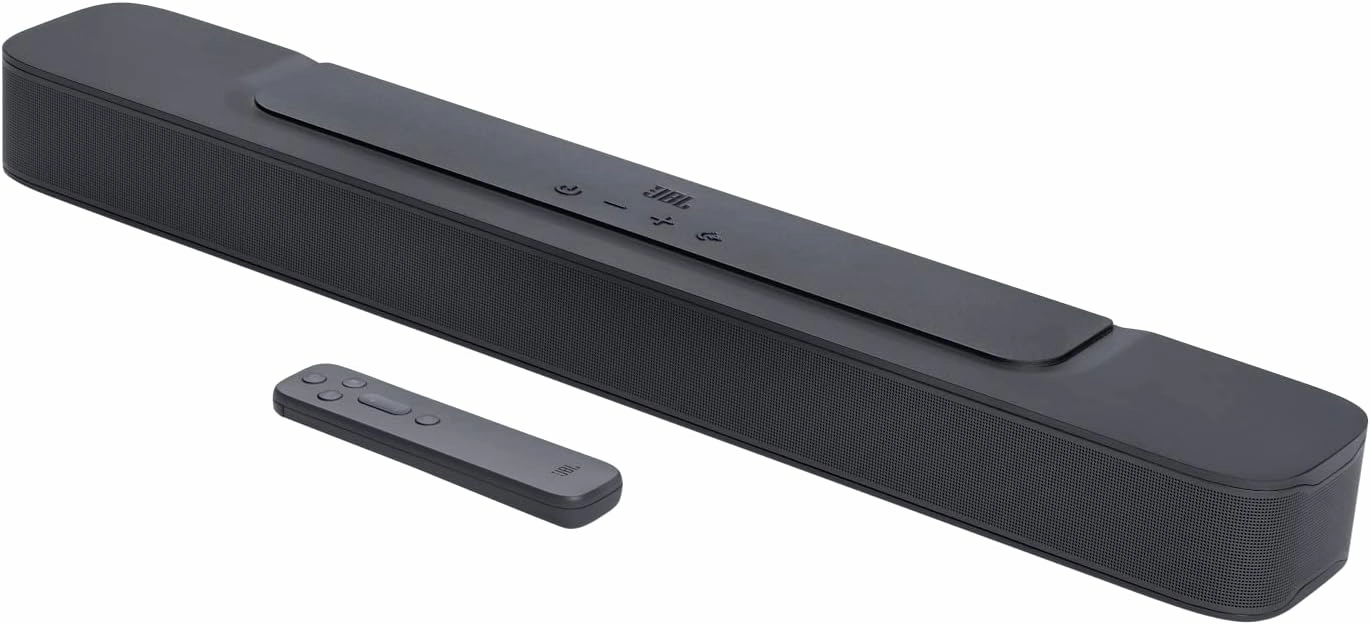 JBL Bar 2.0 All-in-one (MK2): Compact 2.0 Channel soundbar, Black soundbar,TV speaker bar,home theater soundbar,