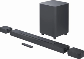 JBL Bar 700: 5.1-Channel soundbar with Detachable Surround Speakers and Dolby Atmos, Black soundbar,TV speaker bar,home theater soundbar,