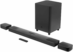 JBL Bar 9.1 - Channel Soundbar System with Surround Speakers and Dolby Atmos, Black soundbar,TV speaker bar,home theater soundbar,