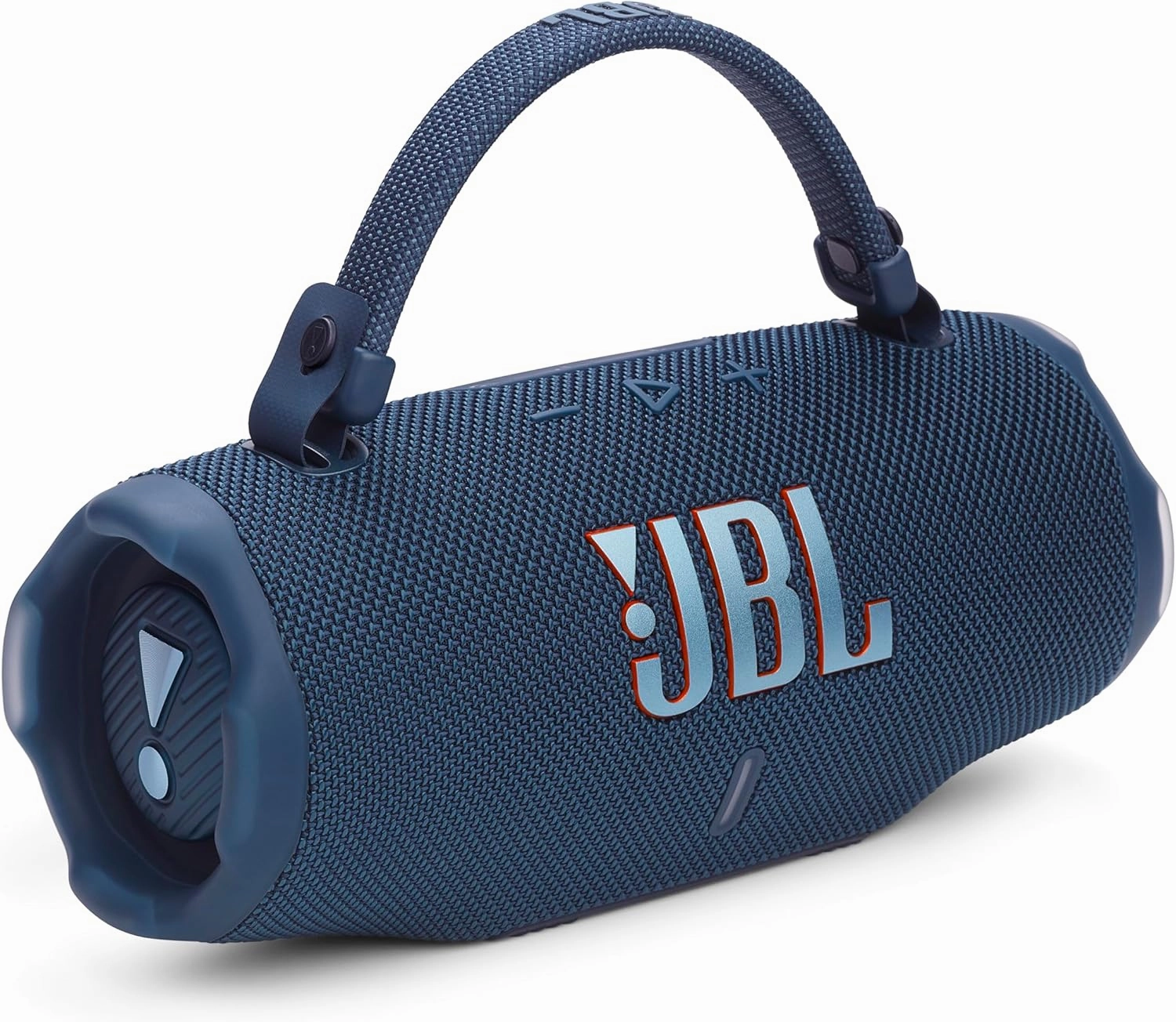 JBL Charge 6 - Portable Waterproof & Drop-Proof Bluetooth Speaker, Bold Pro Sound with AI Sound Boost, 28Hrs of Playtime, Built-in powerbank & Comes with a Sturdy/Removable Carrying Strap (Blue)