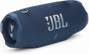 JBL Charge 6 - Portable Waterproof & Drop-Proof Bluetooth Speaker, Bold Pro Sound with AI Sound Boost, 28Hrs of Playtime, Built-in powerbank & Comes with a Sturdy/Removable Carrying Strap (Blue) wireless speakers,portable Bluetooth speaker,multiroo