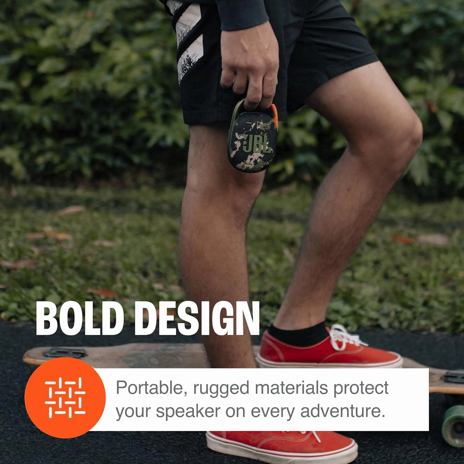JBL Clip 4 - Portable Mini Bluetooth Speaker, big audio and punchy bass, integrated carabiner, IP67 waterproof and dustproof, 10 hours of playtime, speaker for home, outdoor and travel (Black)