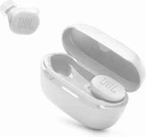 JBL Endurance Race 2 - Waterproof (IP68) Sports True Wireless Earbuds with 4 mics for Crisp, Clear Calls, Pure Bass Sound, 48Hrs of Playback, Plus Speed Charging & Active Noise Cancelling (White) wireless earbuds,Bluetooth earphones,true wireless stere