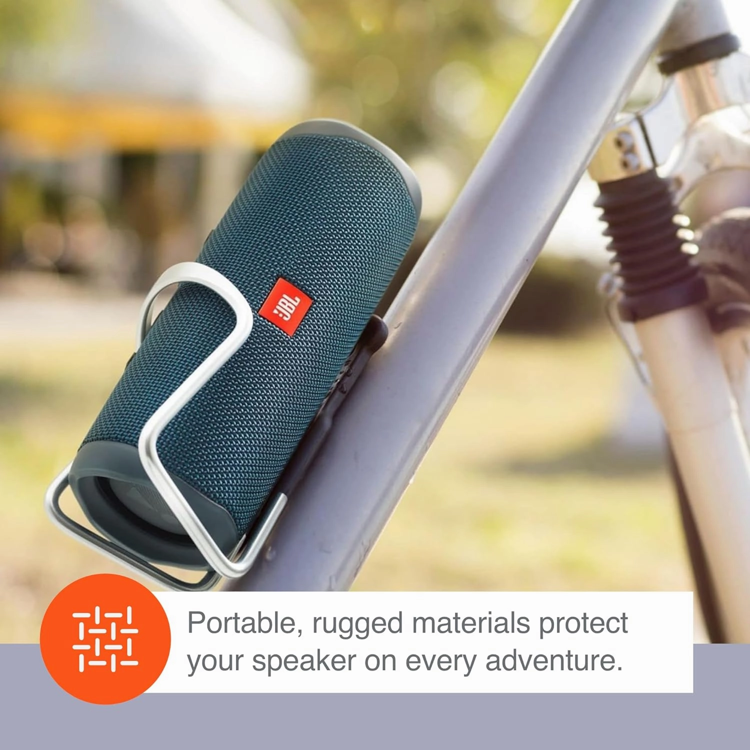 JBL Flip 5 (Black)   Bundle with divvi! Protective Hardshell Case
