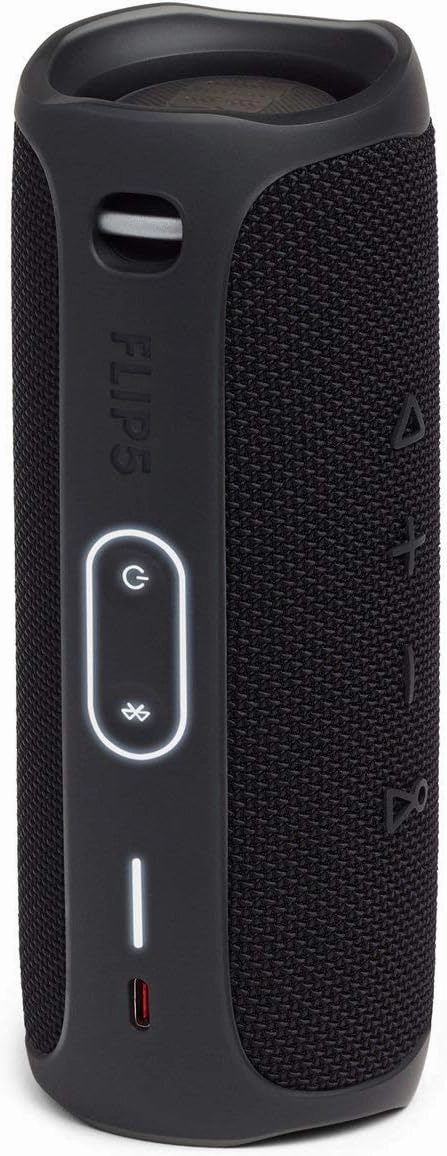 JBL Flip 5 Waterproof Portable Bluetooth Speaker - Black (Renewed)