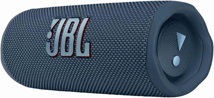JBL FLIP 6 Waterproof Portable Speaker Bundle with gSport Carbon Fiber Case (Blue)