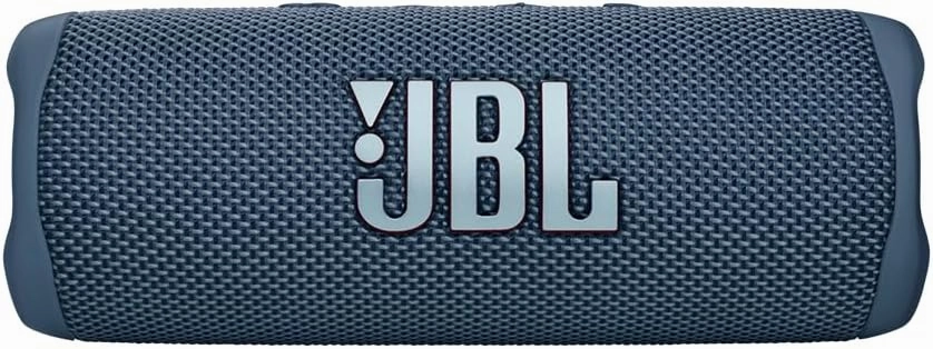 JBL FLIP 6 Waterproof Portable Speaker Bundle with gSport Carbon Fiber Case (Blue)