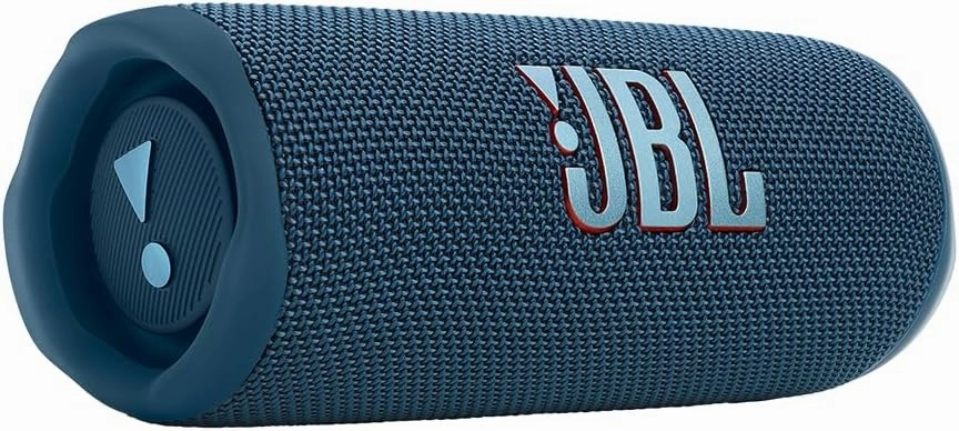JBL FLIP 6 Waterproof Portable Speaker Bundle with gSport Carbon Fiber Case (Blue)