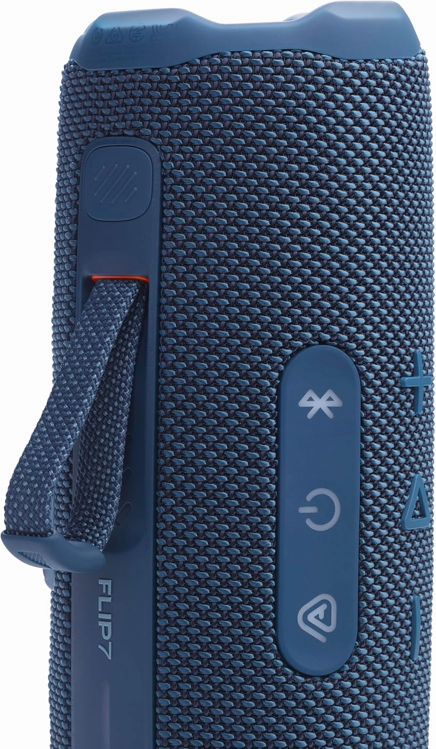 JBL Flip 7 - Portable Waterproof and Drop-Proof Speaker, Bold Pro Sound with AI Sound Boost, 16Hrs of Playtime, and PushLock System with Interchangeable Accessories (Blue)