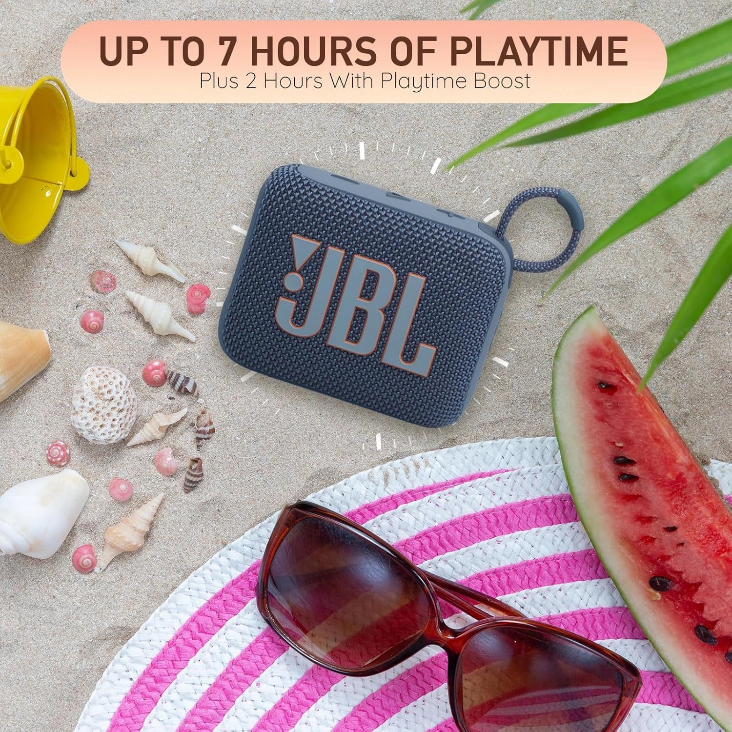 JBL Go 4 Portable Bluetooth Wireless Speaker, IP67 Waterproof and Dustproof Built-in Battery - Purple - Boomph's Comprehensive Ultimate Performance Cloth Solution for Your On-The-Go Sound Experience