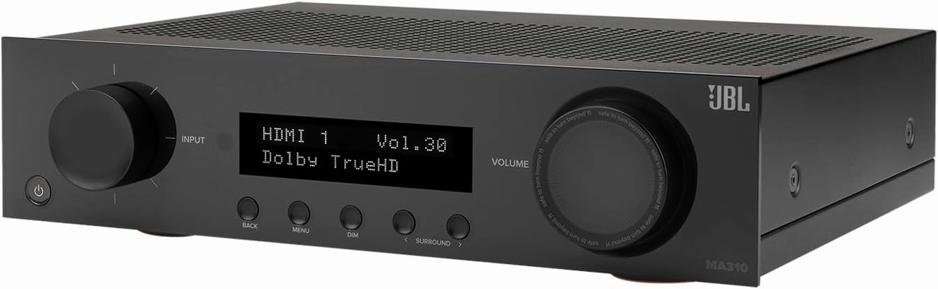 JBL MA310 5.2-Channel 4K Receiver (Black) AV receiver,surround receiver,home theater amplifier,
