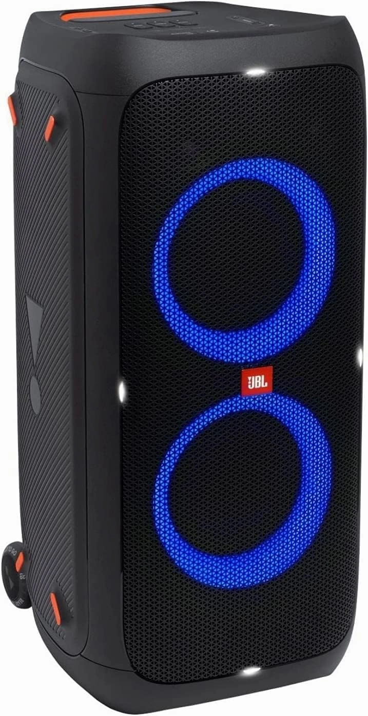 JBL Partybox 310 - Portable Party Speaker with Long Lasting Battery, Powerful JBL Sound and Exciting Light Show,Black wireless speakers,portable Bluetooth speaker,multiroom speaker,