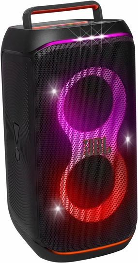 JBL PartyBox Club 120 - Portable Party Speaker with Foldable Handle, Powerful JBL Pro Sound, Futuristic lightshow, Up to 12 Hours of Play time, Splash Proof, Dual Mic & Guitar Inputs (Black) floorstanding speakers,tower speakers,stereo floor speakers,