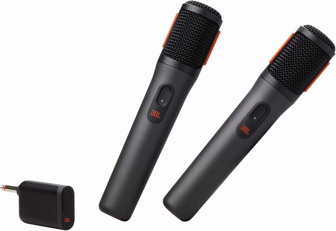 JBL PartyBox Wireless Mic - 2X Digital Wireless Microphones, Rechargeable Battery (20hrs - 700mAh), Clear Voice, Crisp Sound, Stable 2.4GHz Connection, Compatible with All PartyBox Speakers (Black) floorstanding speakers,tower speakers,stereo floor speaker