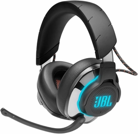 JBL Quantum 810 Wireless - Wireless over-ear performance gaming headset with Active Noise Cancelling and Bluetooth, 43 hours of battery life, Hi-Res 50mm drivers (Black) over-ear headphones,closed back headphones,wireless studio cans,
