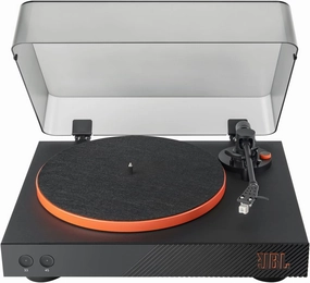 JBL Spinner BT - Bluetooth with AptX-HD Turntable, Components, Removable Headshell, Aluminum Platter and Belt Drive, Moving Magnet Cartridge pre-Installed (Black) direct-drive turntable,DJ turntable,hi-torque vinyl deck,