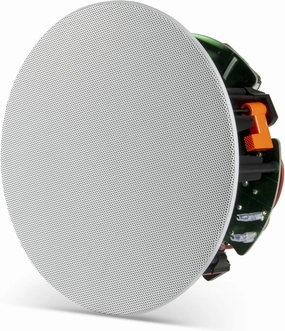 JBL Stage 260C - in-Ceiling Loudspeaker with 6.5" Polycellulose Cone Woofer, 1" Aluminum Dome Tweeter & Zero Bezel Grille - Easy to Install soundbar,TV speaker bar,home theater soundbar,