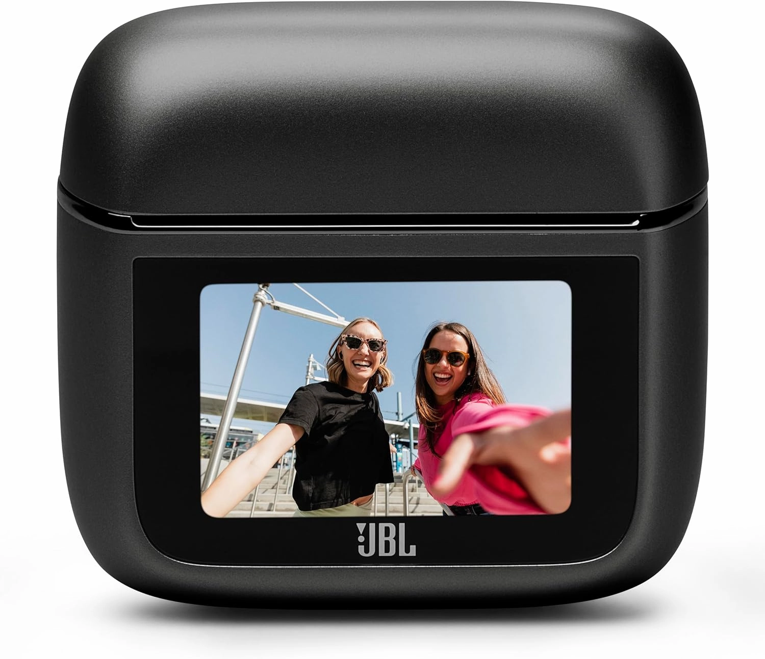 JBL Tour Pro 2 - True Wireless Noise Cancelling Earbuds with Smart Charging Case, 6-mic Perfect Calls with Voice Control, Up to 40hrs of Playtime, Immersive Spatial Sound (Black)