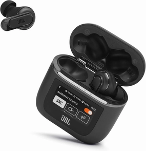 JBL Tour Pro 2 - True Wireless Noise Cancelling Earbuds with Smart Charging Case, 6-mic Perfect Calls with Voice Control, Up to 40hrs of Playtime, Immersive Spatial Sound (Black) audiophile headphones,high-end headphones,studio over-ear,
