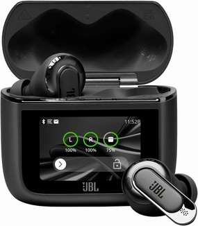 JBL Tour Pro 3 - True Wireless Noise Cancelling Earbuds with Smart Charging Case, Legendary Pro Sound with Hybrid Dual-Driver, Spatial 360 Sound with Head Tracking (Black) wireless earbuds,Bluetooth earphones,true wireless stereo,