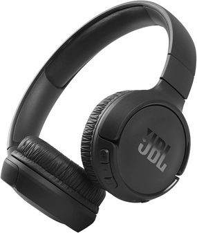 JBL Tune 510BT - Bluetooth headphones with up to 40 hours battery, microphone for call, foldable and comfortable, Android and iOs compatible (Black) wireless earbuds,Bluetooth earphones,true wireless stereo,