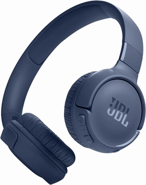 JBL Tune 520BT - Wireless On-Ear Headphones, Up to 57H Battery Life and Speed Charge, Lightweight, Comfortable and Foldable Design, Hands-Free Calls with Voice Aware (Blue) noise cancelling headphones,ANC headphones,travel headphones,