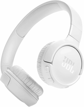 JBL Tune 520BT - Wireless On-Ear Headphones, Up to 57H Battery Life and Speed Charge, Lightweight, Comfortable and Foldable Design, Hands-Free Calls with Voice Aware (White) over-ear headphones,closed back headphones,wireless studio cans,