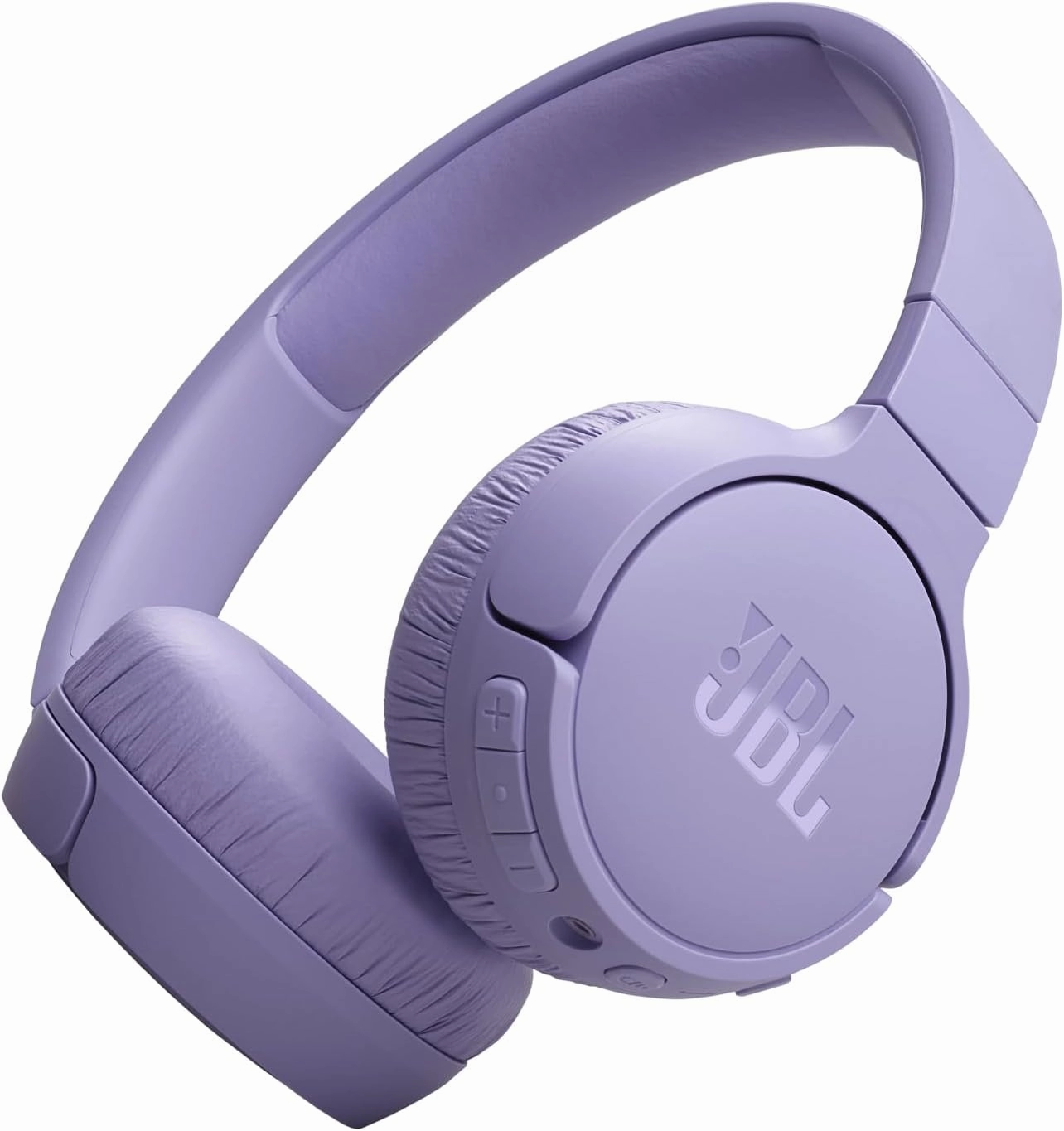 JBL Tune 670NC - Adaptive Noise Cancelling with Smart Ambient Wireless On-Ear Headphones, Up to 70H Battery Life with Speed Charge, Lightweight, Comfortable and Foldable Design (Purple) noise cancelling headphones,ANC headphones,travel headphones,