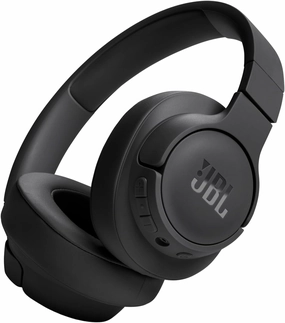 JBL Tune 720BT - Wireless Over-Ear Headphones with JBL Pure Bass Sound, Bluetooth 5.3, Up to 76H Battery Life and Speed Charge, Lightweight, Comfortable and Foldable Design (Black) over-ear headphones,closed back headphones,wireless studio cans,